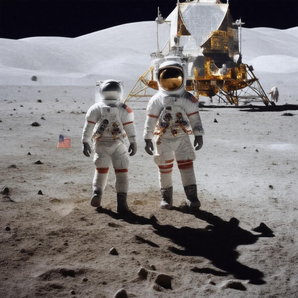 Apollo lunar landing